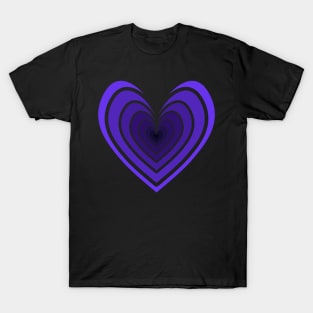 Rosy Heart (Purple) T-Shirt